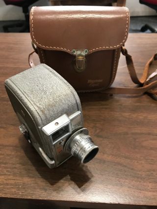 Vintage Keystone 8mm K25 Capri Movie Camera.  Wind - Up Movie Camera.  W/case
