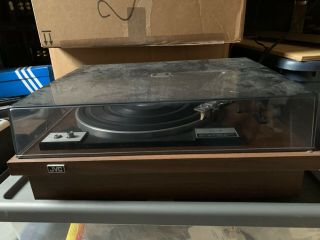 Vintage Jvc Vl - 5 Stereo Turntable With Speakers And Amp.  May Need Servicing.