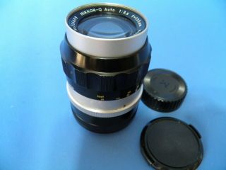Nikon/nikkor - Q 135mm F3.  5 Telephoto Lens