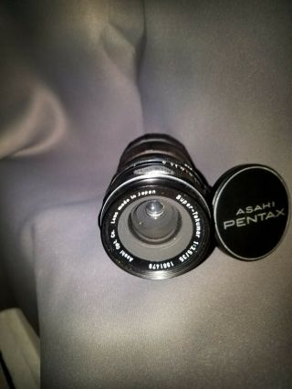 Asahi Pentax 35 mm - Takumar 1:3 5/35 lens and extension tube No.  1,  2&3 2