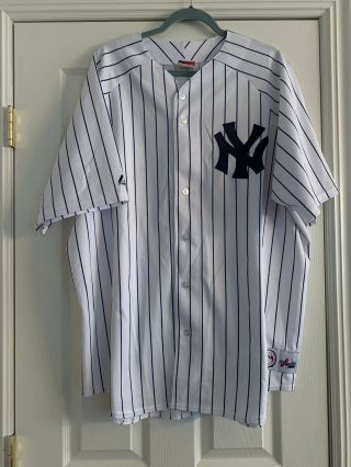 Bernie Williams 51 Majestic York Yankees Jersey Mens Size 3x