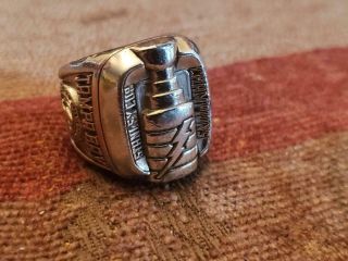 2004 Nhl Tampa Bay Lightning Stanley Cup Championship Fan Ring Size 7.  25