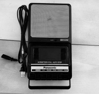 Vintage Panasonic Rq - 2102 Slimline Portable Cassette Tape Recorder Player
