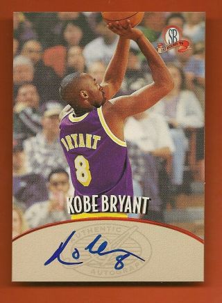 Kobe Bryant - 1996 - 97 Score Board 1st Round 