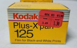 2 Kodak Plus - X Pan B&w Prints Px 135 - 24 Expired 1999