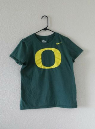 The Nike Tee Oregon Ducks Athletic Cut Short Sleeve Shirt Women 