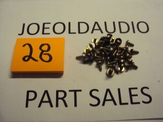 Sansui 9090db Chassis Screws.  Parting Out 9090db.