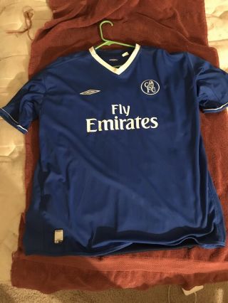 Umbro 2003/2004 Chelsea Home Shirt Frank Lampard Xxl