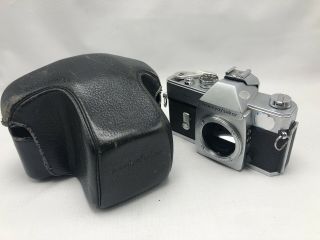 Vintage Mamiya/sekor 1000 Dtl 35mm Camera & Case No Lens Japan Parts