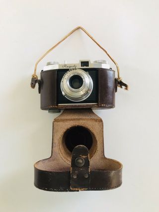 Vintage King Regula Iiia Rangefinder Camera W Steinheil 1:2.  8 F=50mm
