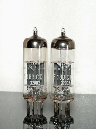 2 X Nos Tubes 5965 E180cc Telefunken Matched Pair (909017)