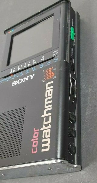 SONY Color Watchman FDL - 320 TV - AM/FM 3