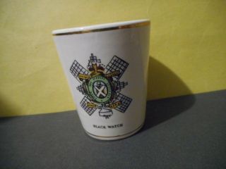 The Black Watch (royal Highland Regiment) Of Canada Vintage Military Shot Glass