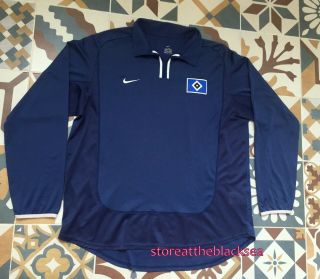 Hamburg Sv 2002 2003 Away Football Soccer Shirt Jersey Trikot Nike Long Sleeve