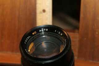 Vintage Minolta Focal MC 135mm f/2.  8 Lens 2