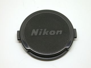 Nikon Nikkor Vintage 52mm Lens Cap.  Plastic Side Push Pins