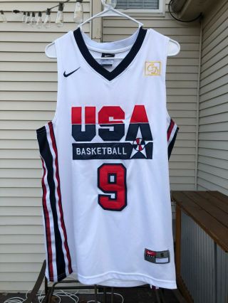 Michael Jordan Dream Team Usa Olympic Jersey - Size Small -
