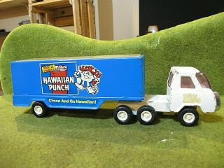 Vintage Hawaiian Punch Buddy L Truck And Trailer.