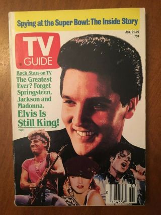 1989 Vintage Elvis (elvis Is Still King) Tv Guide - Memphis Edition