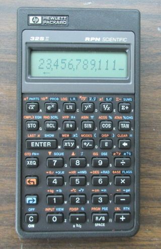 Hewlett Packard Hp 32s Rpn Scientific Calculator Hp - 32s Ii