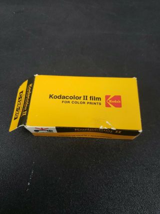 Kodak Kodacolor Ii 20 Exp Color Neg Film C 126 - 20 Expired 6/1980 Open Box
