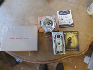 Vintage Imperial Grey Reflex Camera Inoriginal Box.