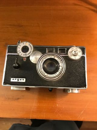 Vintage Argus C - 3 Rangefinder Camera