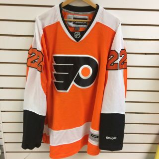 Reebok Philadelphia Flyers Luke Schenn Hockey Jersey Sz Xxl Adult