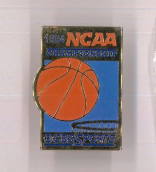 Ncaa Basketball Media Pin - 1994 Final Four - Championship - Cbs Sports Badge