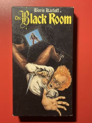The Black Room Boris Karloff Roy William Neill 1988 Good Times Vintage Vhs Tape