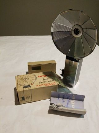 Argus Folding Fan Flash Unit No.  760 Vintage 3