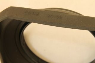 Mamiya RB67 rubber hood for 50mm and 65mm,  and Mamiya 45mm M645 3