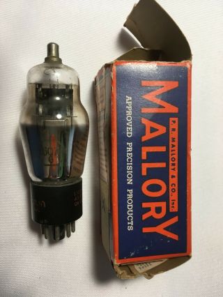 Vintage Mallory Fp - 288 40 - 40 500volt