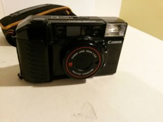 Canon Camera Vintage Sure Shot 38mm Auto Focus W Case