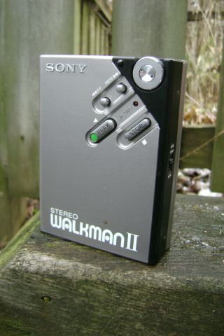 Vintage Sony Walkman Stereo Cassette Player Wm - Ii - Or Restoration