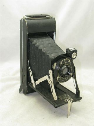 Kodak No.  1a Pocket Kodak Series Ii Folding Camera With Case