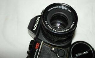 Konica Autoreflex TC 35mm Camera & Hexanon AR 50mm F1.  7 Lens 2