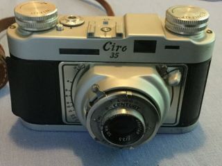 Classic Graflex Ciro 35 35mm Rangefinder Camera With Case