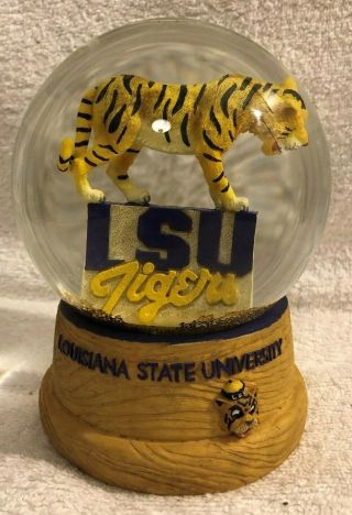 Lsu Tigers - Louisiana State University Snow Globe - Pre - Owned