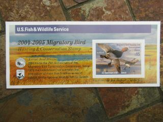 Vintage 2004 Migratory Bird Hunting & Conservation Stamp; " Duck Stamp "