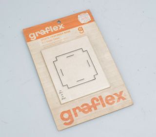 Graflex Sports Viewfinder Mask 4x5 Graphic Camera 6x7 Framelines Old Stock