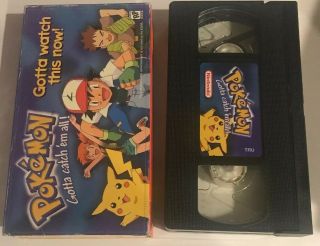 Vintage 1998 - Pokemon - A Sneak Peak At Pokemon - Toys R Us Promotional Vhs
