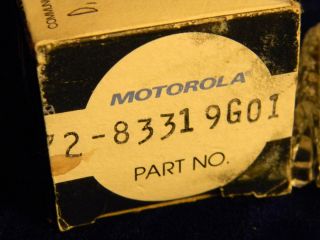 Vintage Motorola 50 MicroAmperes DC Panel Meter; No.  2 - 83319G01; Old Stock 3