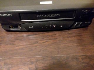 Orion Vcr Player Recorder Video Vhs Tape Home Theater Vr213 4 - Head No Remote