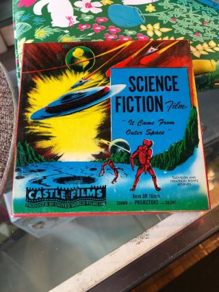 “it Came From Outer Space” 8mm Castle Films Home Movie W/ Box