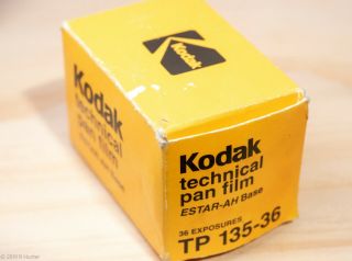 Kodak Technical Pan Film 36 Exposures Estar - Ah Base - Expired 02/1995 Lomography