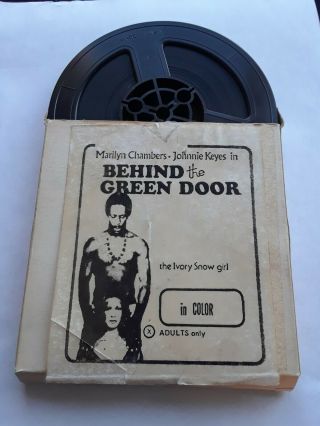 Vintage 8mm Adult Film Behind The Green Door Bgd1 In Color Star Marilyn Chambers