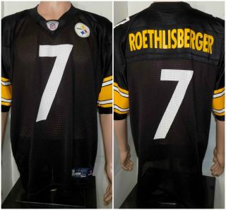 Ben Roethlisberger Pittsburgh Steelers Jersey (xl) Reebok On Field
