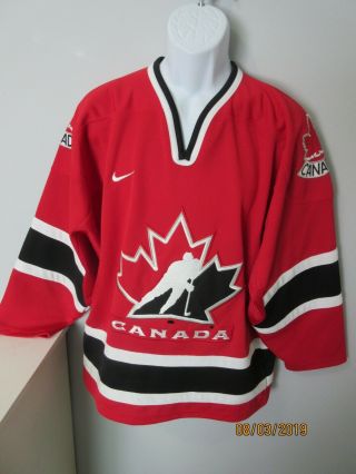 Mens Nike Team Canada Olympics Olympic Games World Championship Hockey Jersey S