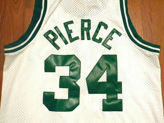 Paul Pierce 34 Stitched Boston Celtics Jersey By Nike,  Adult Medium,